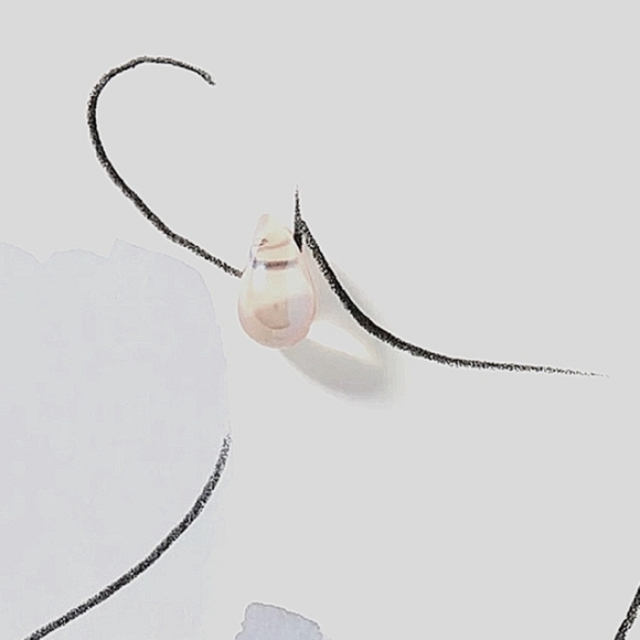 Petite lucite aurora borealis earrings; nwot - Picture 9 of 9